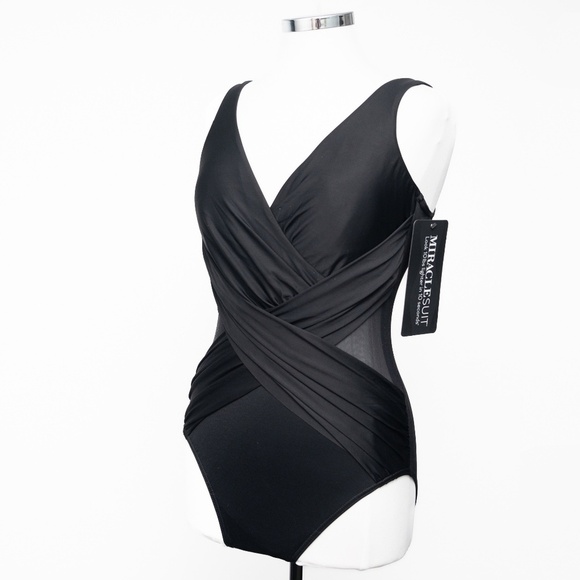 MiracleSuit. Illusionists Crossover One Piece Swimsuit - Picture 10 of 12